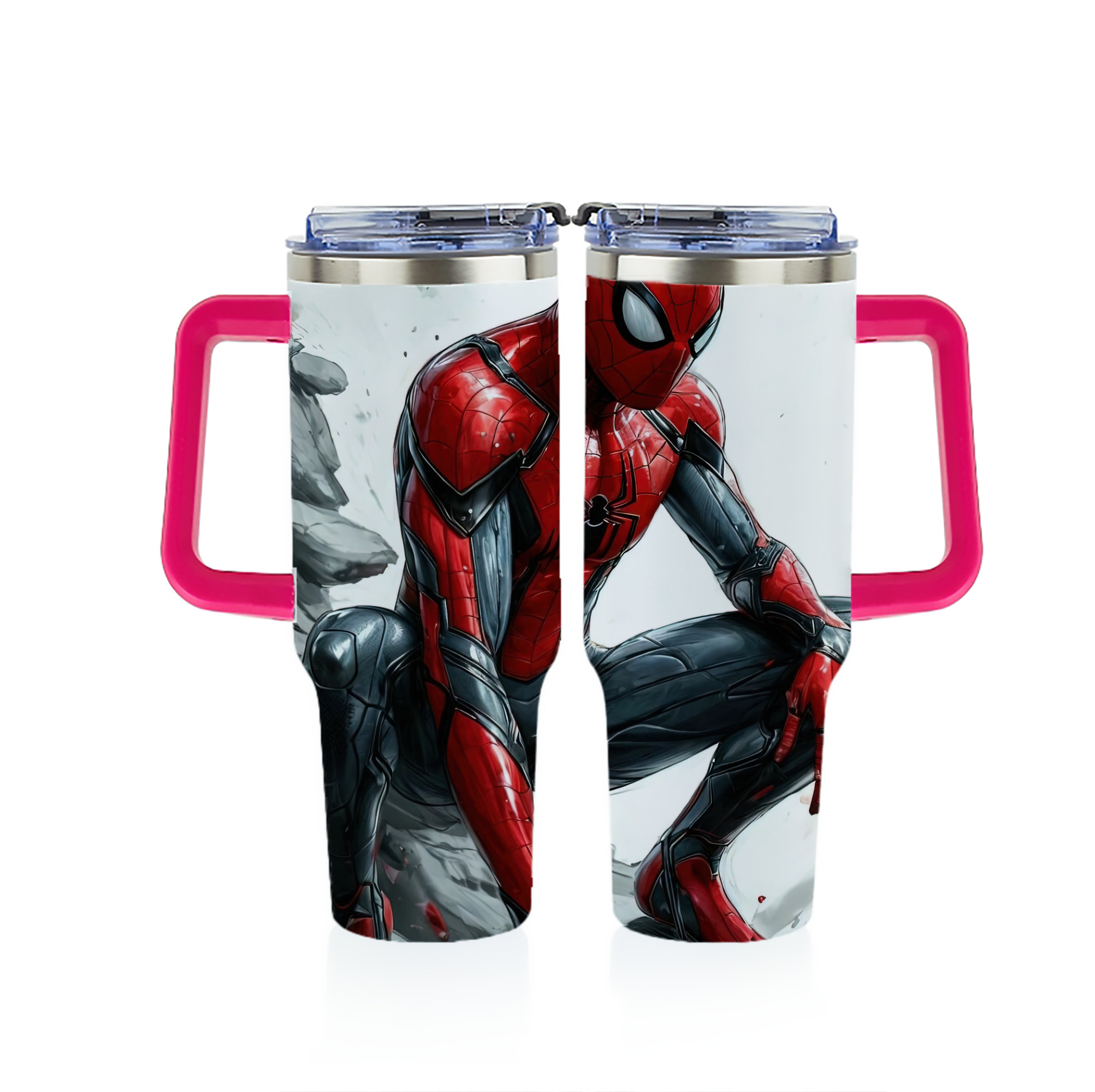 （画像用） Spider Man スパイダーマン 1200ｍLフルプリント車用タンブラー
